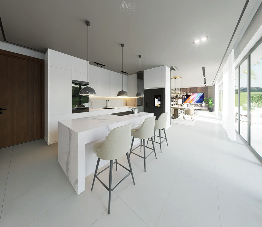 Modern Hideaway Villa with Lush Gardens - Unit 22 — 3-bedroom homes in Cap Cana Dominican Republic — photo 3